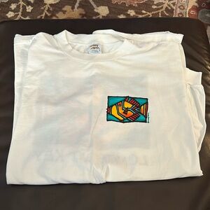 Crazy Shirts Longboat Key Fish Shirt Long Sleeve size XL.